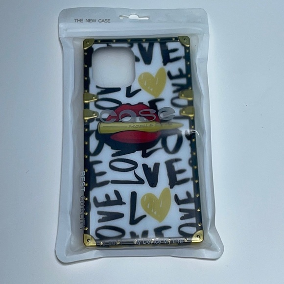 Brand New iPhone 12 Pro Max Case Love Lips Bullet Design - Picture 5 of 7